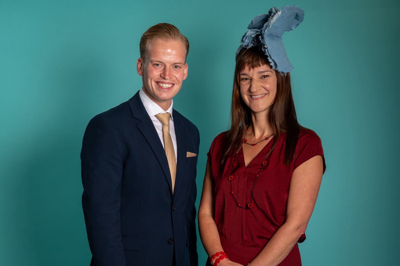 Begeleider Jethro met Sarah Dobbe